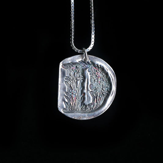 Victorian Letter D - HIMANI SILVER JEWELRY