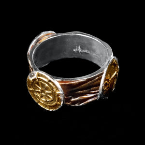 Custom made ring Nautical theme