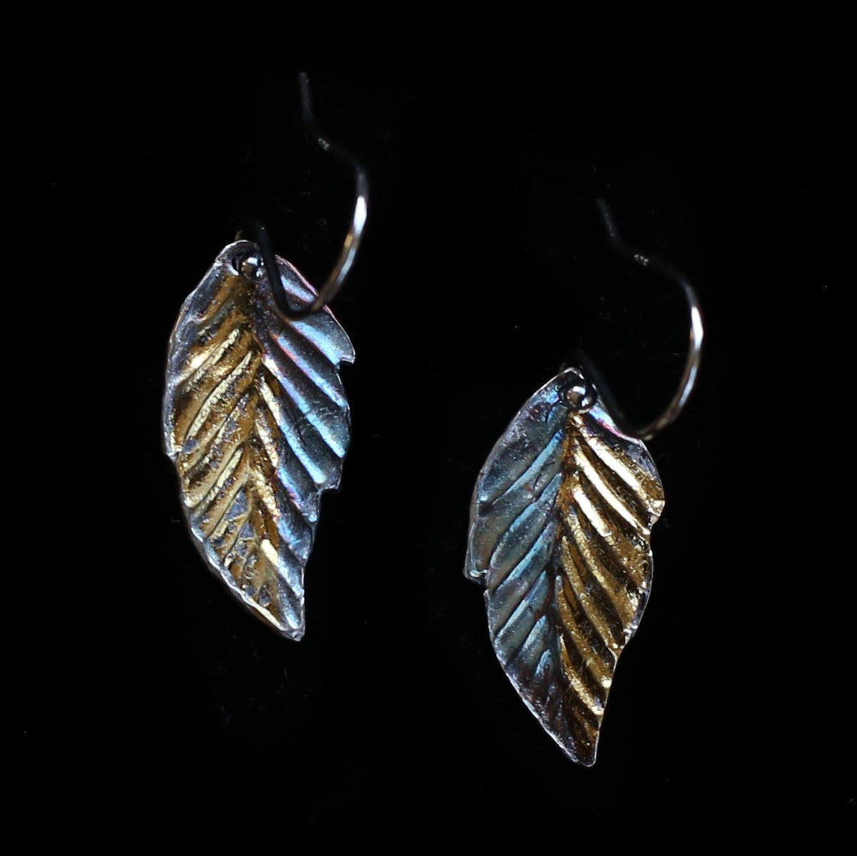 Greek Leaf Earrings - HIMANI SILVER JEWELRY