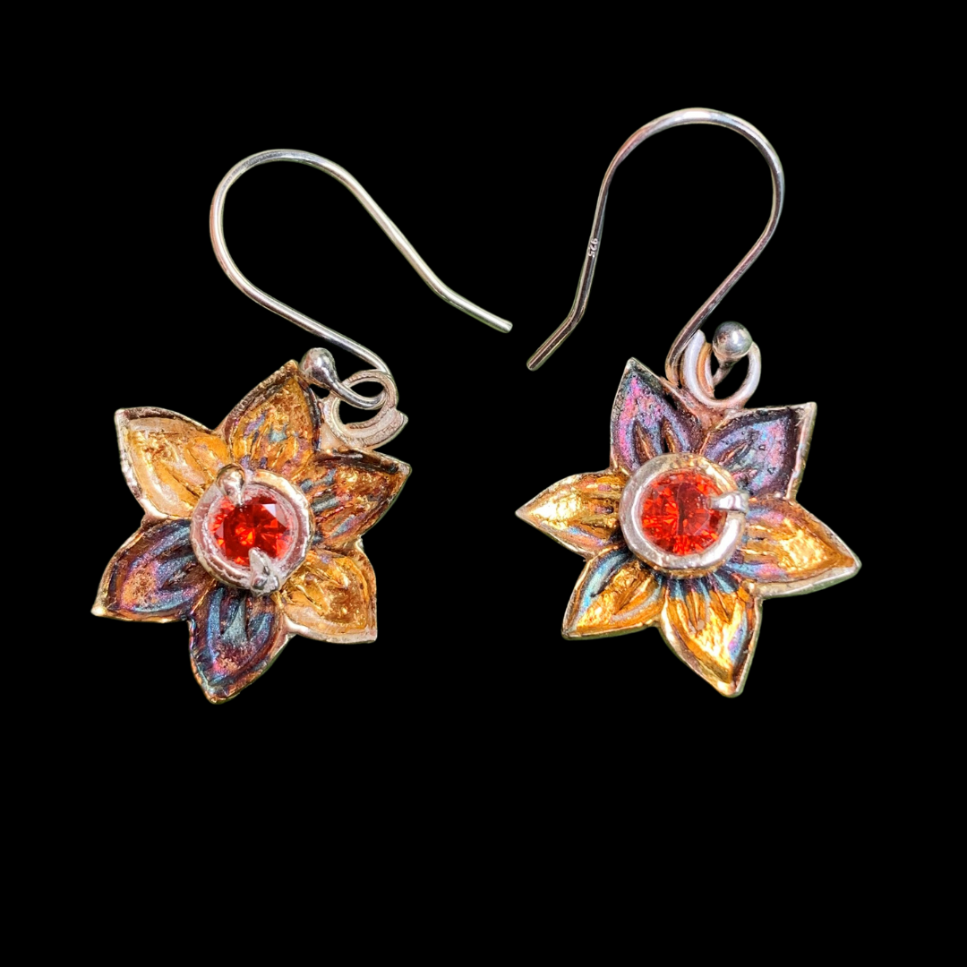 Little Flower Earrings - HIMANI SILVER JEWELRY