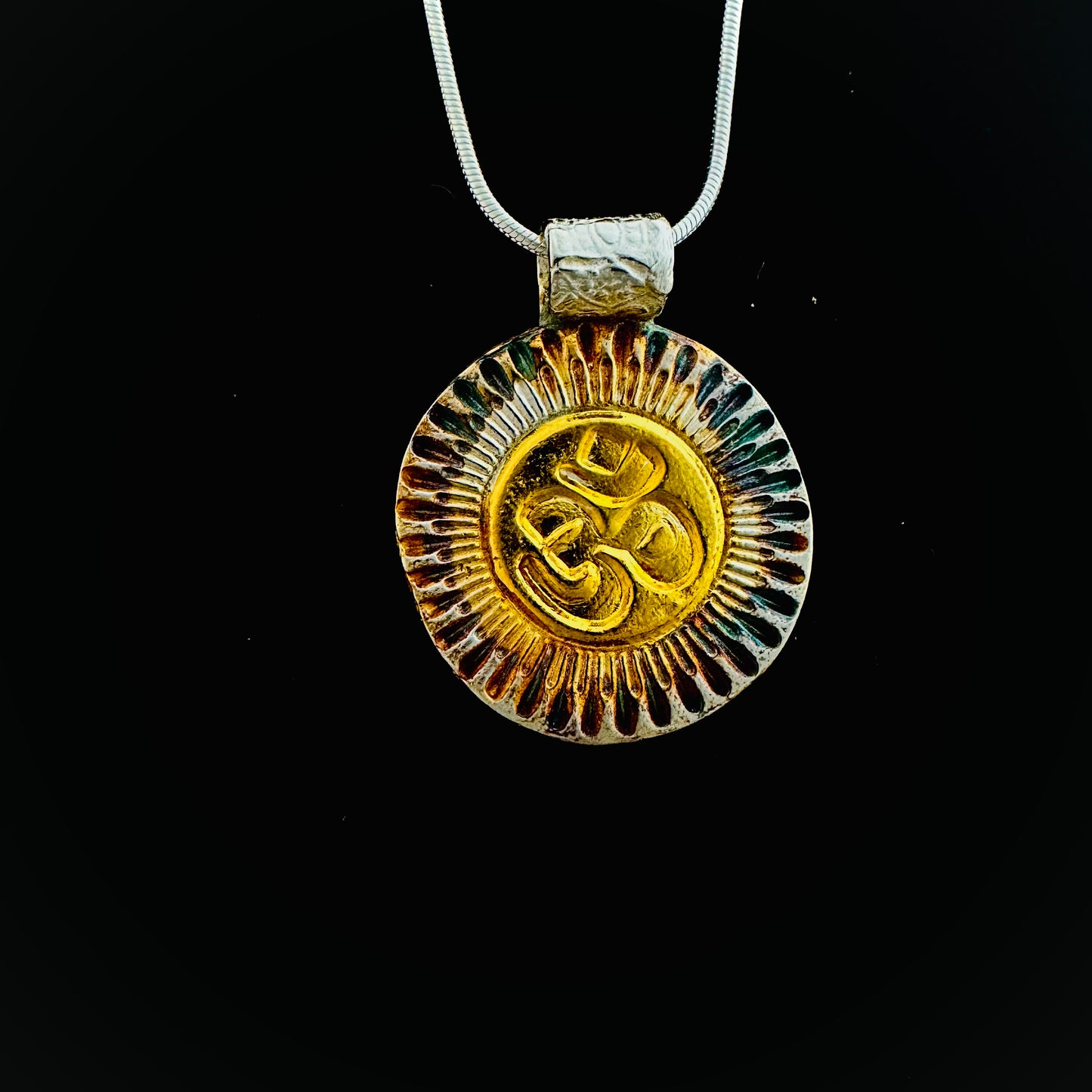 Om pendant - HIMANI SILVER JEWELRY