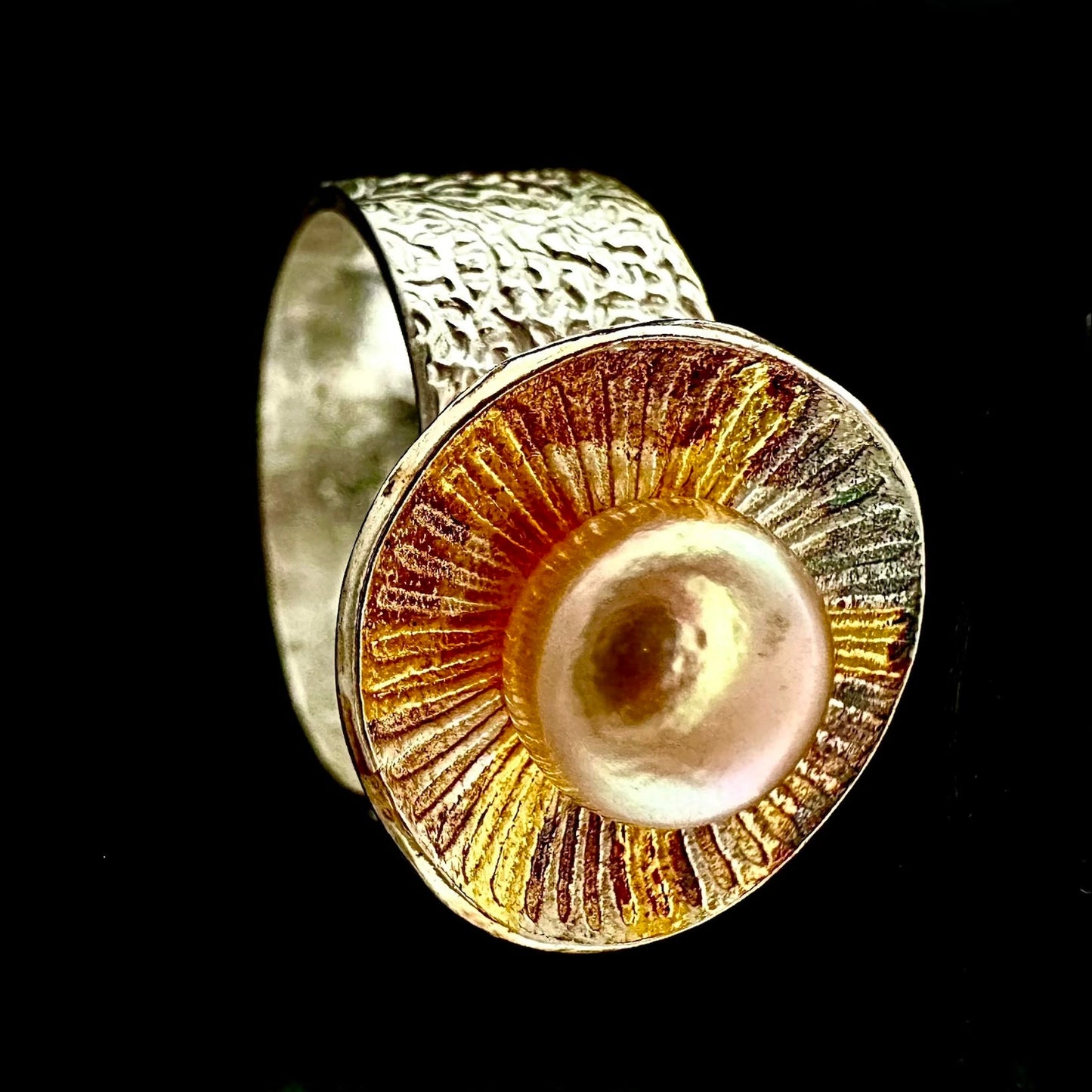Radiant Pearl Ring