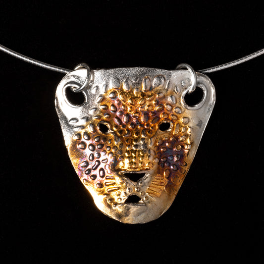 Pendant Pure Silver Cheetah - HIMANI SILVER JEWELRY