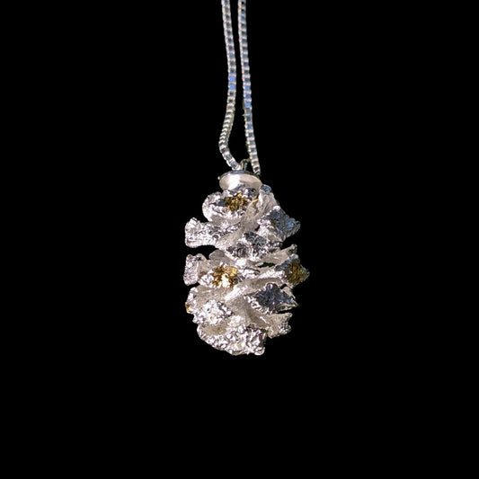 Redwood Cone Necklace - HIMANI SILVER JEWELRY