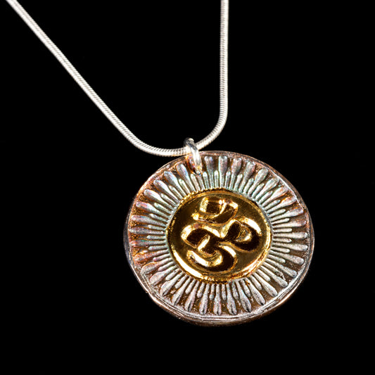 Hindu Om Pendant - HIMANI SILVER JEWELRY