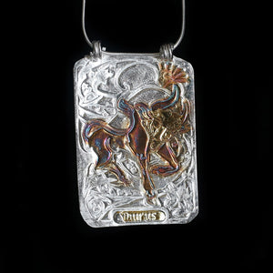 Taurus Pure Silver Pendant