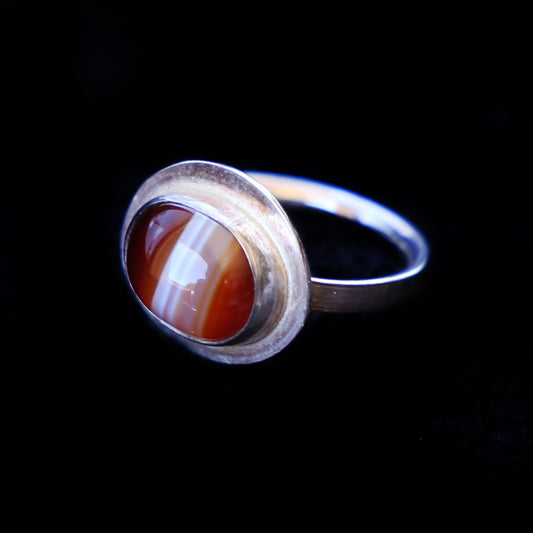 Silver Jasper Ring - HIMANI SILVER JEWELRY
