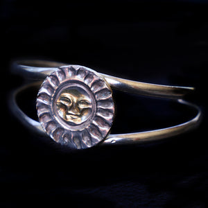 Bracelet With Sun Face Medallion